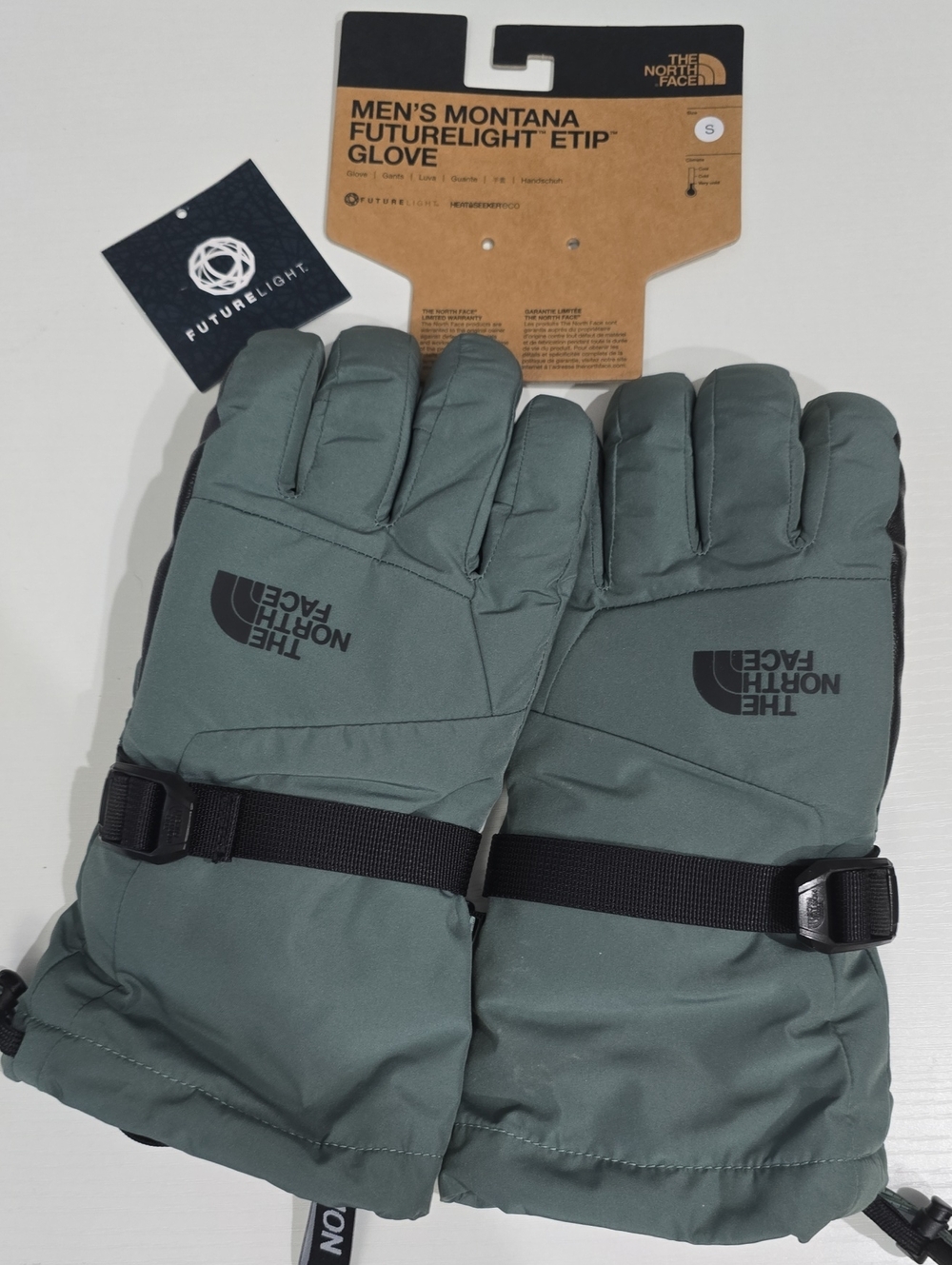 Mens Montana Futurelight Etip Glove. New. Size Small. The North Face.